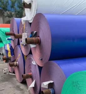 HDPE Woven PE Coated Tarpaulin Roll Heavy Duty Truck Cover