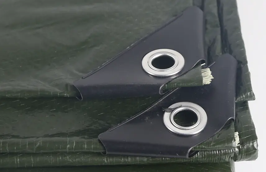 Wholesale Waterproof Heavy Duty PE Tarpaulin, UV Resistant Outdoor Tarp Cover with Metal Grommets for Garden, Truck, Pool Manufacturers, Factories