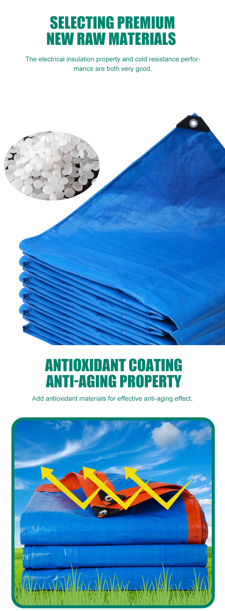 PE Tarpaulin Specifications