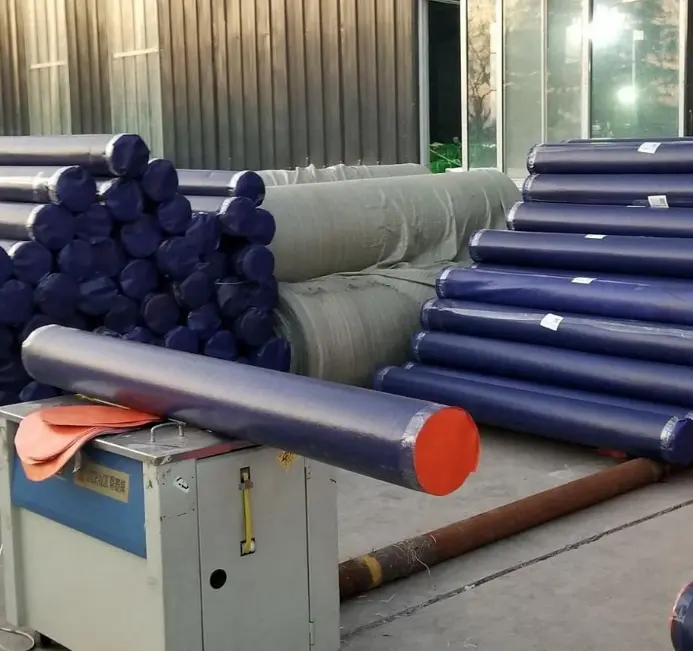 China PE Coated Medium Weight Tarpaulin with 10-15 Cooling Effect Waterproof Plain Style for Outdoor Shade Use Manufacturers, Suppliers