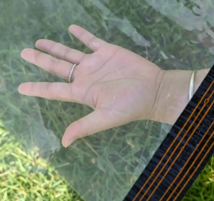 Wholesale Transparent rainproof cloth, waterproof fabric, plastic sheeting, tarpaulin, balcony window shield, succulent rain cover, heat insulation, thickened greenhouse Supplier, Factories