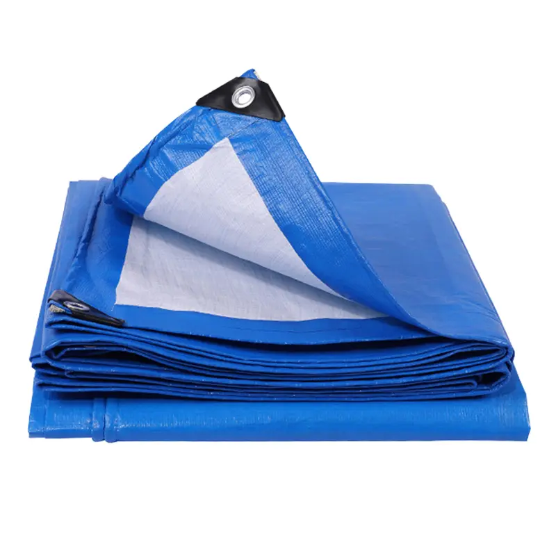 Wholesale Durable Waterproof UV-resistant 100% PE Fabric Tarpaulin for Outdoor Transportation Protection Manufacturer, Manufacturers