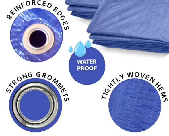 China PE Tarpaulin 100% Waterproof High Quality Truck Cover Hot Selling in Africa Bache Tarpaulin Manufacturers, Supplier