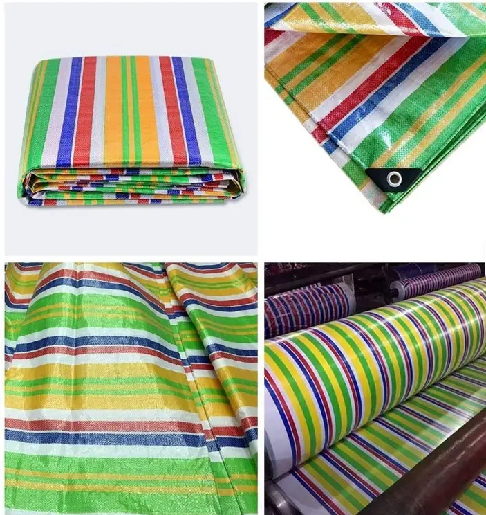 Wholesale Waterproof PE Tarpaulin Rainproof Garden Outdoor Awning Shade Sail Anti-Static Anti-UV Woven for Car Boat Pet Dog House Cover Manufacturer, Supplier