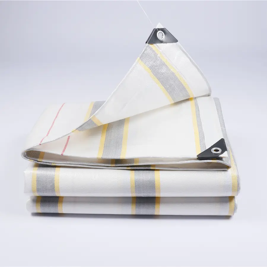 Wholesale HDPE Silver Multi-Purpose Gold Wrapped SunProof & Waterproof Hot Selling Moisture-Proof for Tents & Bags PE Tarpaulin Supplier, Factories