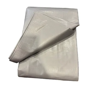 China Hot Sale Factory Brown PE Double Faced Waterproof Windproof Tarpaulin