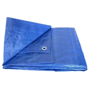 Wholesale Premium Double-Sided Blue PE Tarpaulin Heavy Duty
