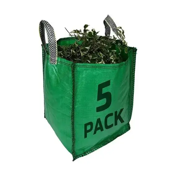 China Green Garden Waste Bags 125gsm Suppliers, Factory