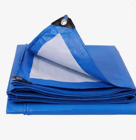 Wholesale Waterproof Pe Tarpaulin Rainproof Insulated Plastic Customized Camp Canopy Sunshade Rain Agriculture Thick China HDPE Tarpaulins Manufacturer, Supplier