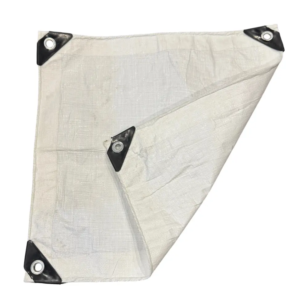 Wholesale Black Stripped PE Tarpaulin Fabric High Durability Heavy Duty Waterproof and UV Resistant to Africa。-1 Supplier, Suppliers