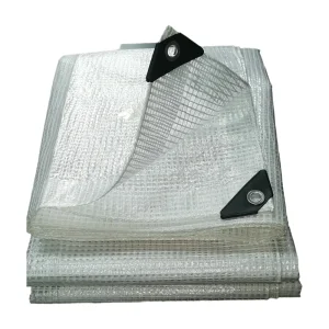 China UV Resistant PE Grid Tarpaulin Multipurpose Shade Mesh Fabric
