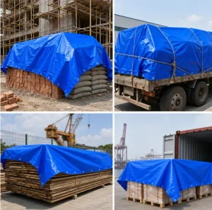 Wholesale Durable PE Tarpaulin Heavy Duty