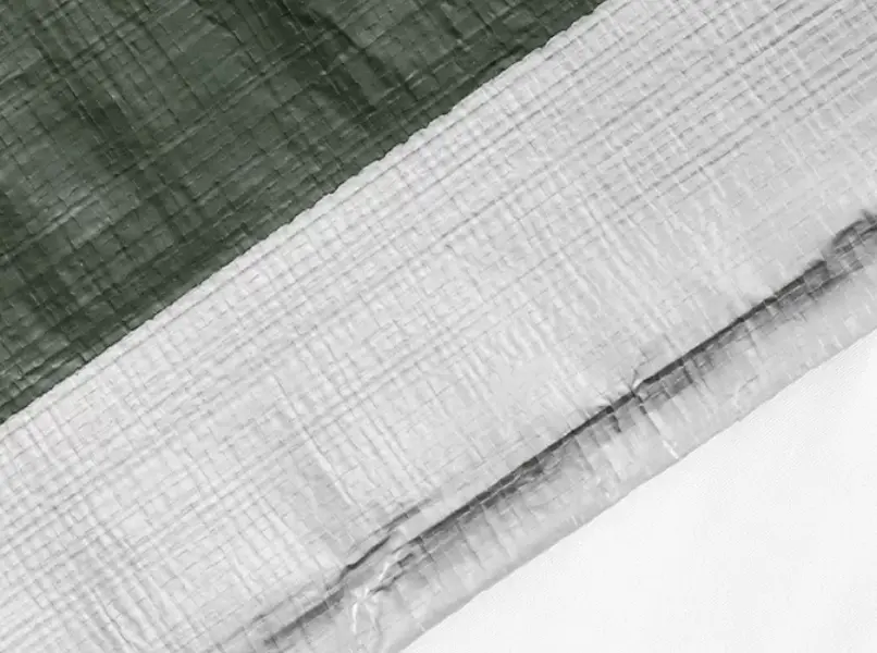 China High Quality Double Side Green PE Tarpaulin Truck Cargo Cover 100% Waterproof Tarpaulin Manufacturer, Supplier