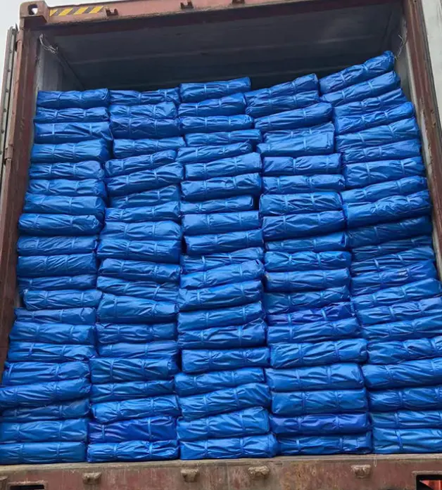 China Heavy Duty Blue Silver PE Tarpaulin Sheet, Waterproof UV Resistant Outdoor Cover Tarp for Car, Roof, Hay, Camping, Cargo Storage Suppliers, Factories