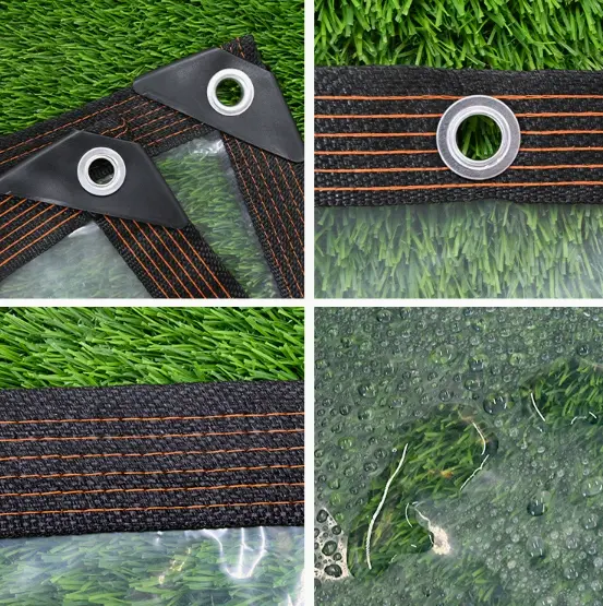 Wholesale Transparent rainproof cloth, waterproof fabric, plastic sheeting, tarpaulin, balcony window shield, succulent rain cover, heat insulation, thickened greenhouse Supplier, Factories