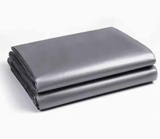 Wholesale Thickened silver-green waterproof PE tarpaulin, wear-resistant rain tarpaulin, waterproof rain cloth, outdoor plastic sunshade cloth, tarpaulin Supplier, Factories
