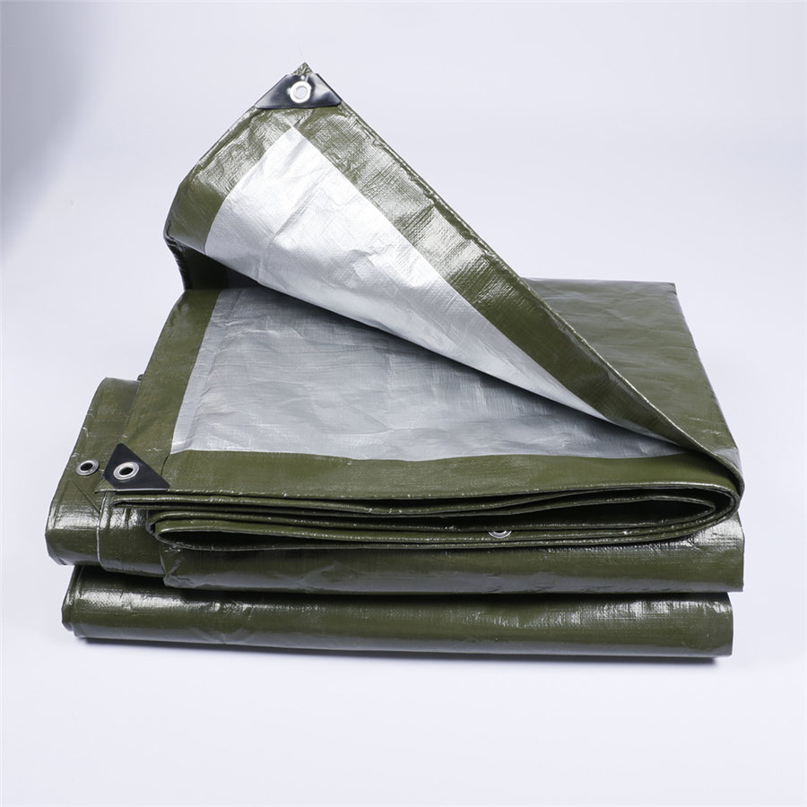 Green Silver Tarpaulin (2)
