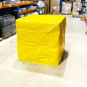 China Waterproof Tarpaulin Pallet Cover