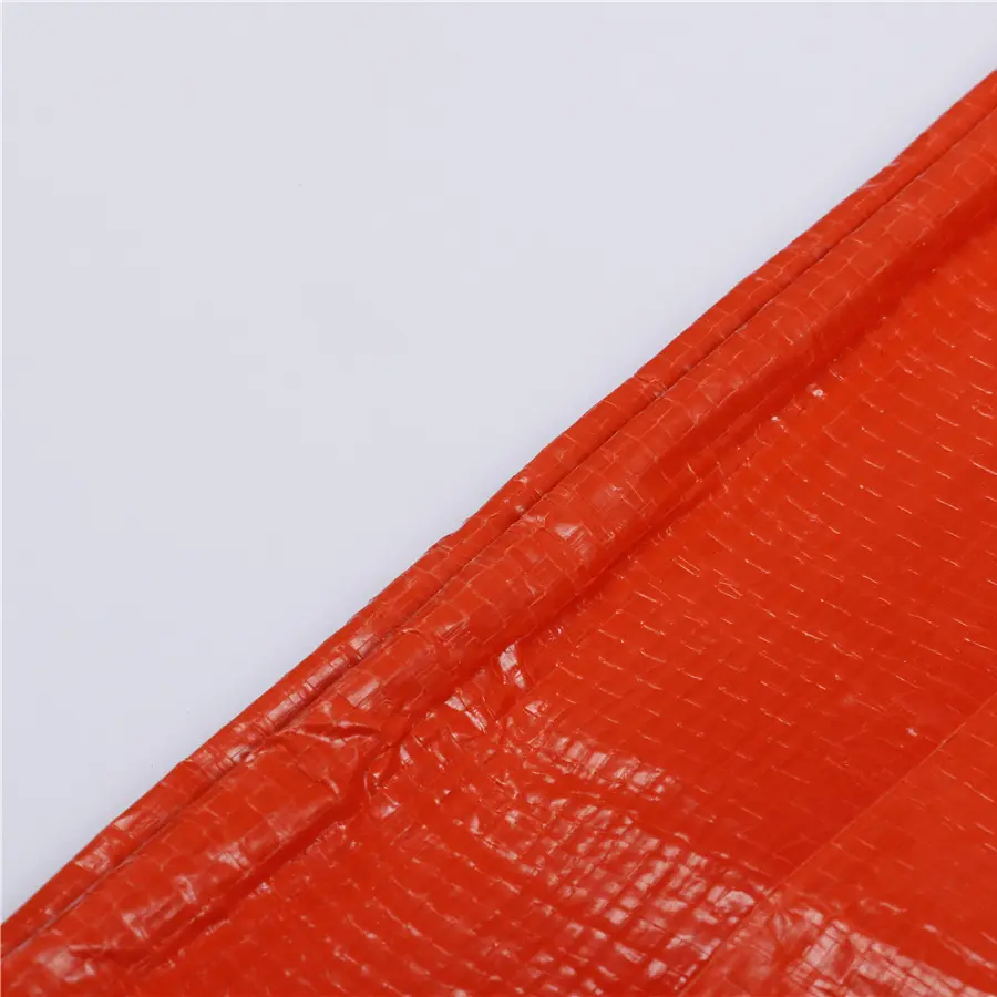 Wholesale High Quality Double Side Orange PE Tarpaulin Truck Cargo Cover 100% Waterproof Tarpaulin Manufacturer, Suppliers