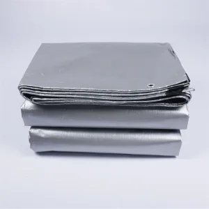 China Waterproof Tent Double Silver Color Tarpaulin