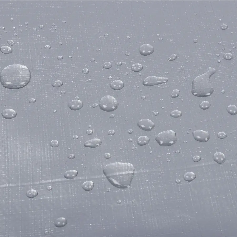 China Waterproof Tent Double Silver Color Roofingproof Cover Tarpaulin Heavy Duty Waterproof Tarpaulin Sheet Roll Manufacturers, Factory
