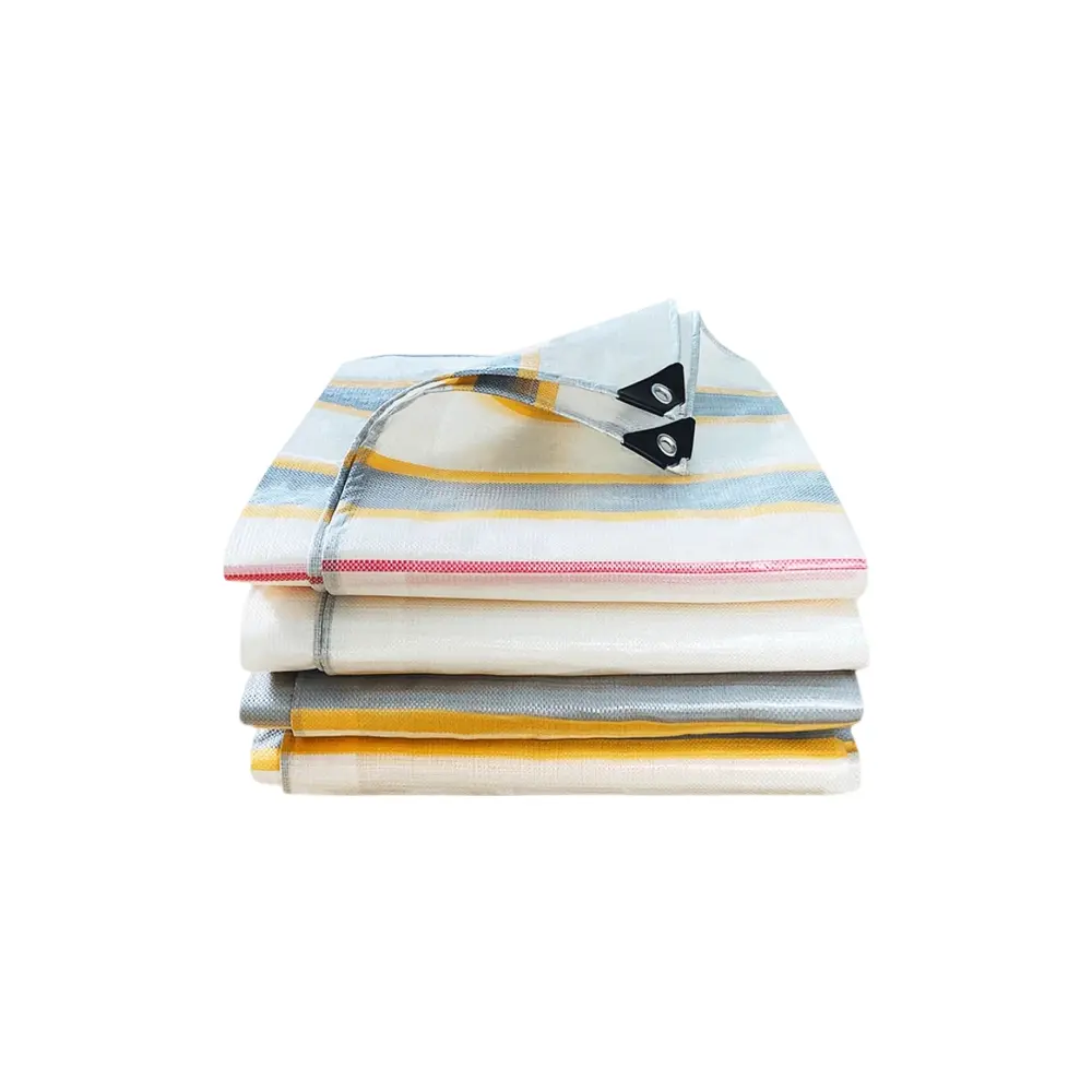 China Heavy Duty Waterproof PE Tarpaulin - UV Resistant Polyethylene Cover Tarp with Reinforced Edges & Rustproof Grommets Manufacturers, Factories
