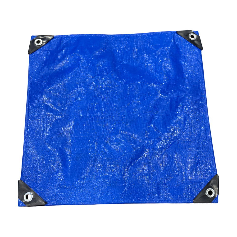 Colorful Striped PE Tarpaulin Detail Image 3