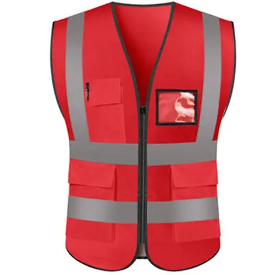 China High Visibility Reflective Safety Vest Factory - Customizable Safety Vests from Reliable Suppliers