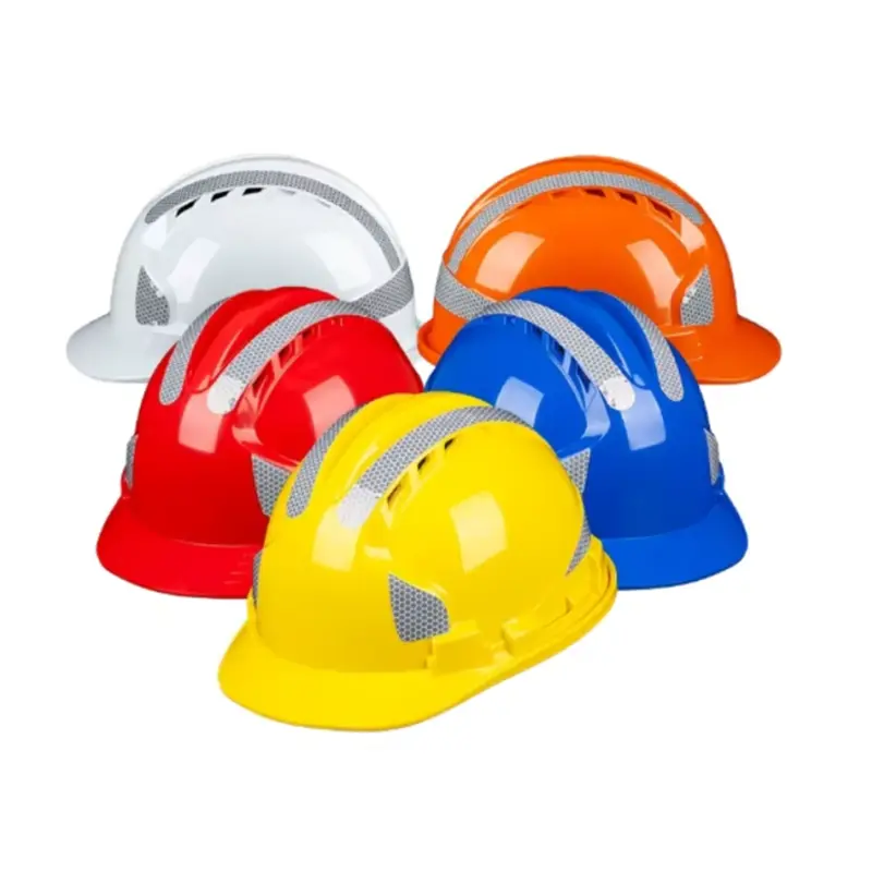 China Hardhats Safety Helmet with Chin Strap - Durable Plastic Cap from Reliable Suppliers and Factory