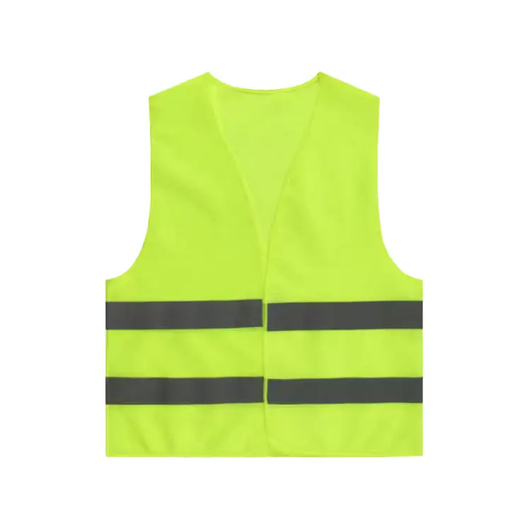 China Custom Logo S-5xl Outdoor Work High Visibility Reflective Tape Jacket Cycling Running Hi Vis Reflective Safety Vest Product, Factory