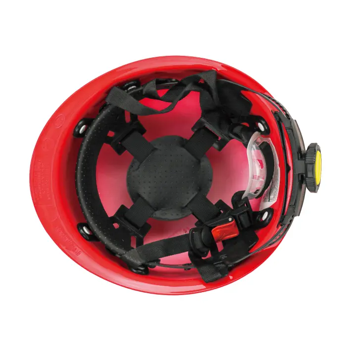 China Suppliers Factory Black Double-Suspension Spiral Ventilate Hard Hat Model XT-002 for Construction and Industry