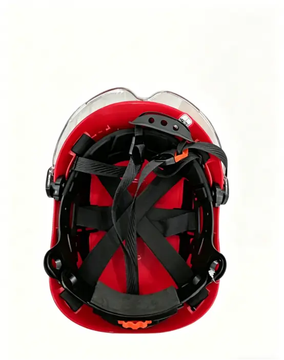 China CE and ANSI dual-certified safety helmets with face shields for industrial and construction use Manufacturers, Suppliers