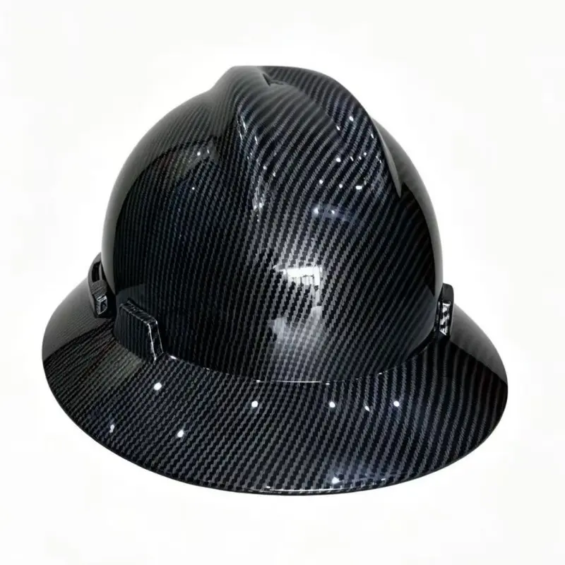 Wholesale Full Brim Hard Hat Head Protection Round Safety Helmet Manufacturers, Manufacturer