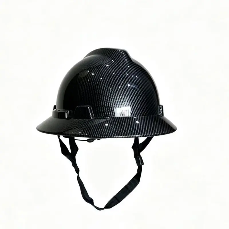 Wholesale Full Brim Hard Hat Head Protection Round Safety Helmet Manufacturers, Manufacturer