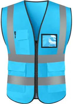 Wholesale Colorful Multi-pocket Reflective Vest - China Suppliers & Factory - Zipper Design, Standard Sizes, Ideal for Outdoor Use Manufacturer, Product