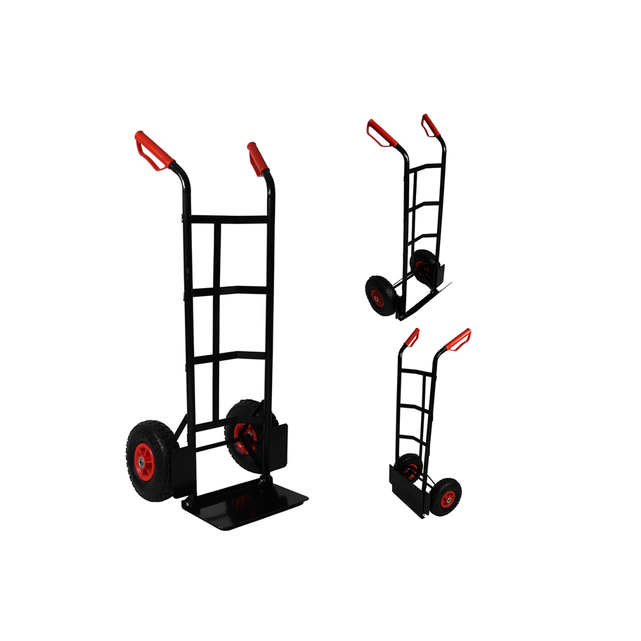 Factory Directly Sell Warehouse Small Platform Trolley Tc1830 Iron Blue Cargo Truck