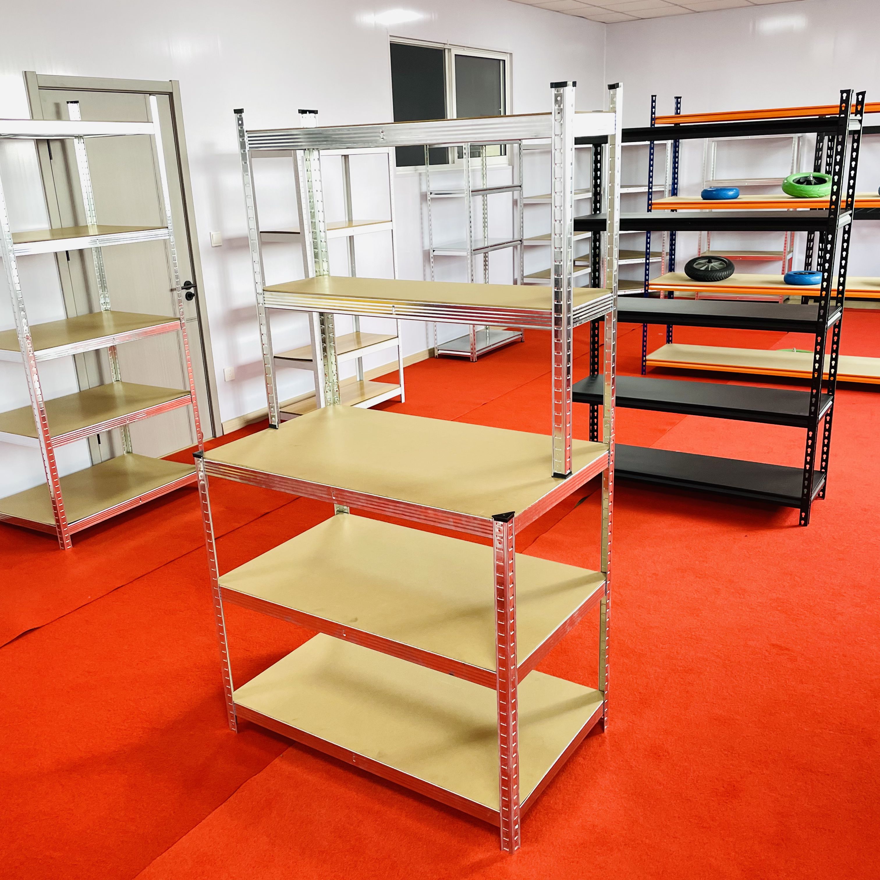 Customized Depth Selective Metal Pallet Rack Medium Duty Load-Bearing Shelf for Supermarket  Wholesale