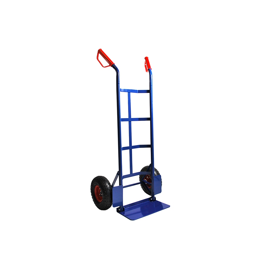 Factory Directly Sell Warehouse Small Platform Trolley Tc1830 Iron Blue Cargo Truck