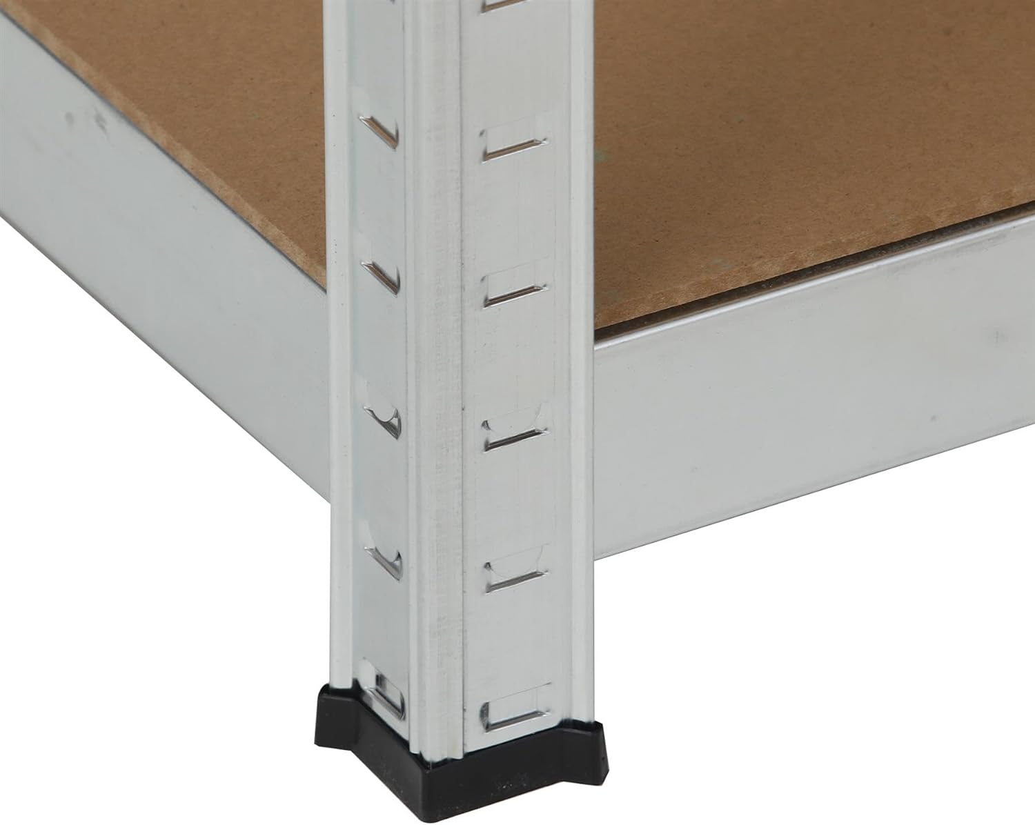 Heavy-Duty Galvanized Steel Metal Home Kitchen Garage Factory Storage Shelves Adjustable Boltless Industrial Stacking Racks for