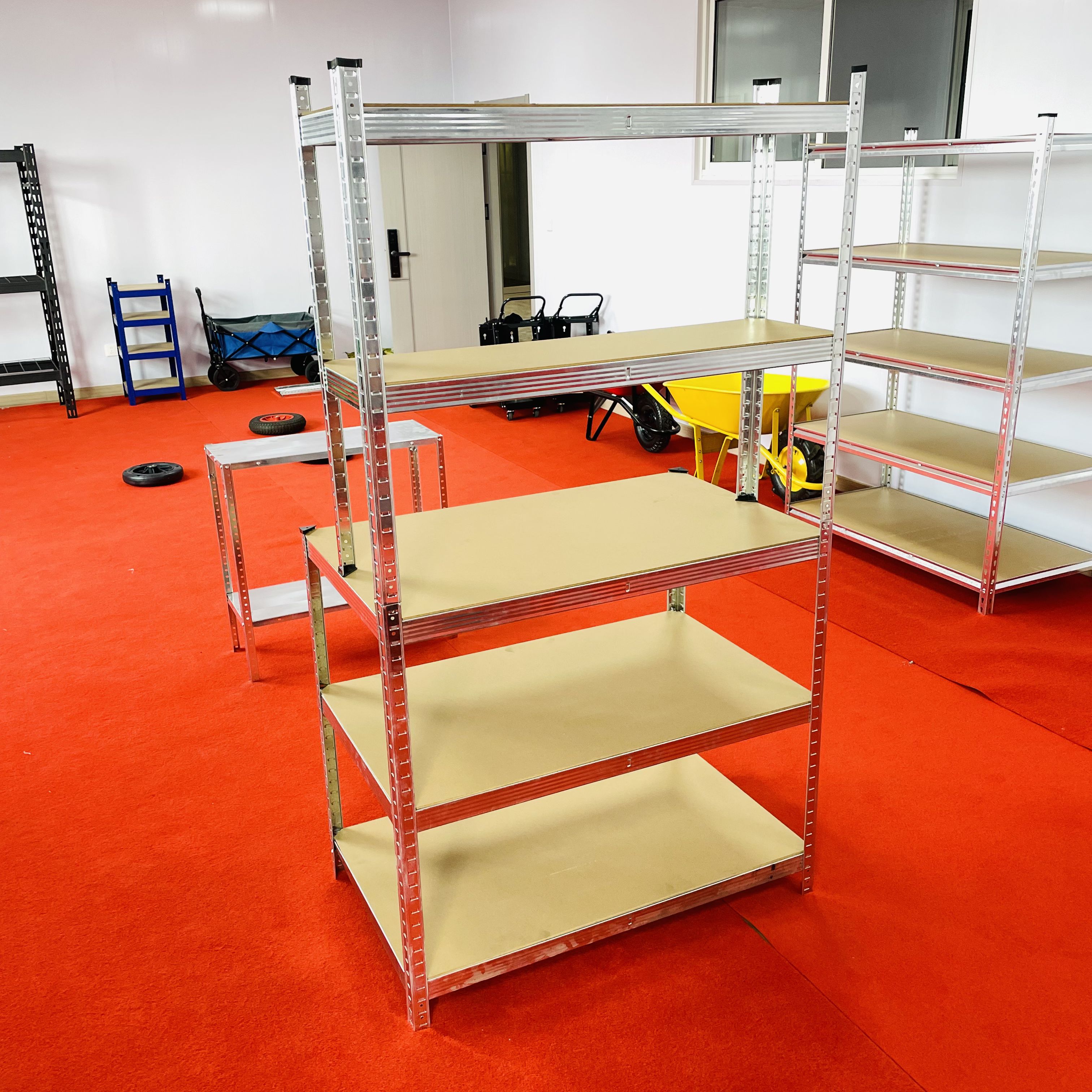 Customized Depth Selective Metal Pallet Rack Medium Duty Load-Bearing Shelf for Supermarket  Wholesale
