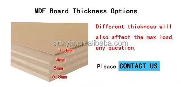 MDF Board Thickness / Metal Board