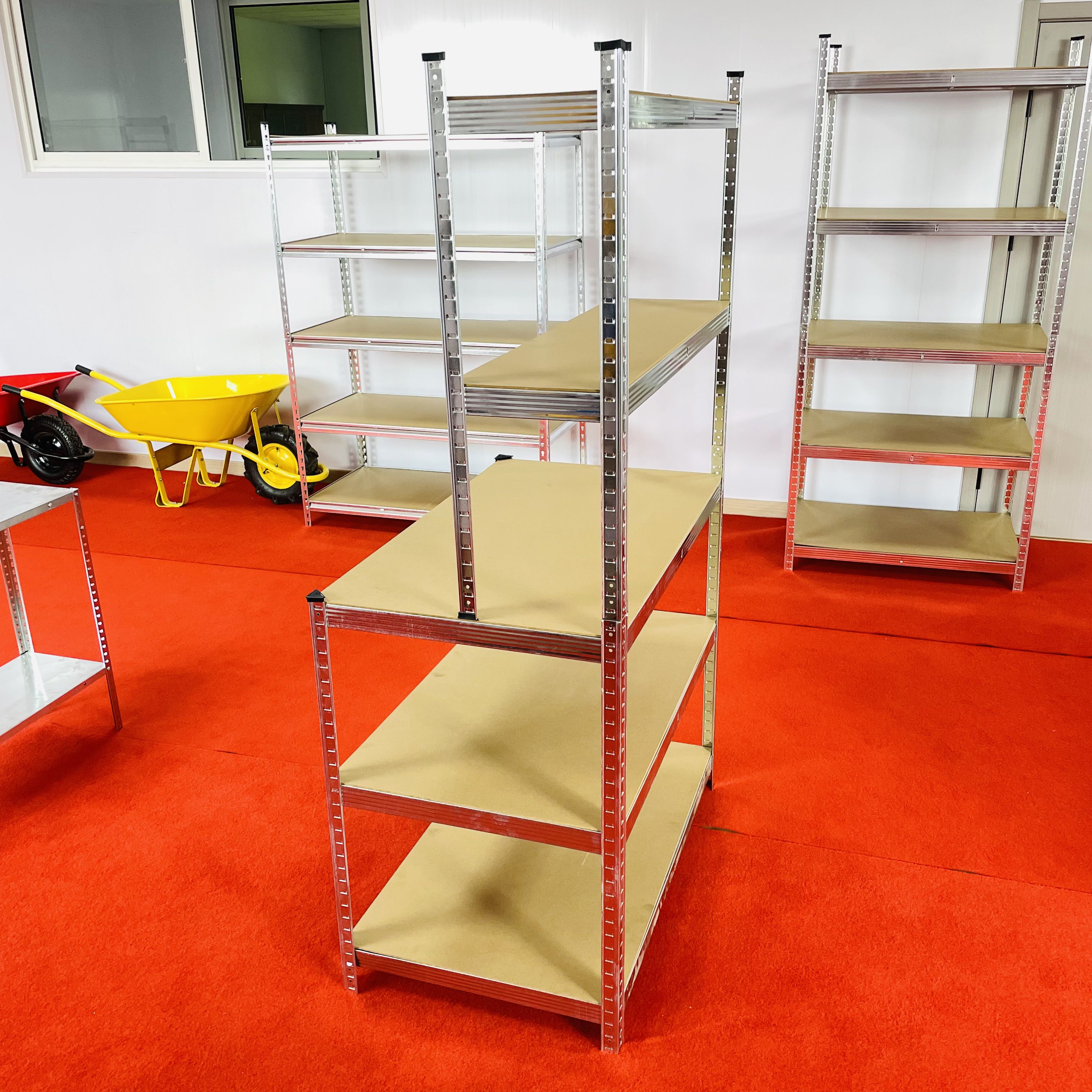 Customized Depth Selective Metal Pallet Rack Medium Duty Load-Bearing Shelf for Supermarket  Wholesale