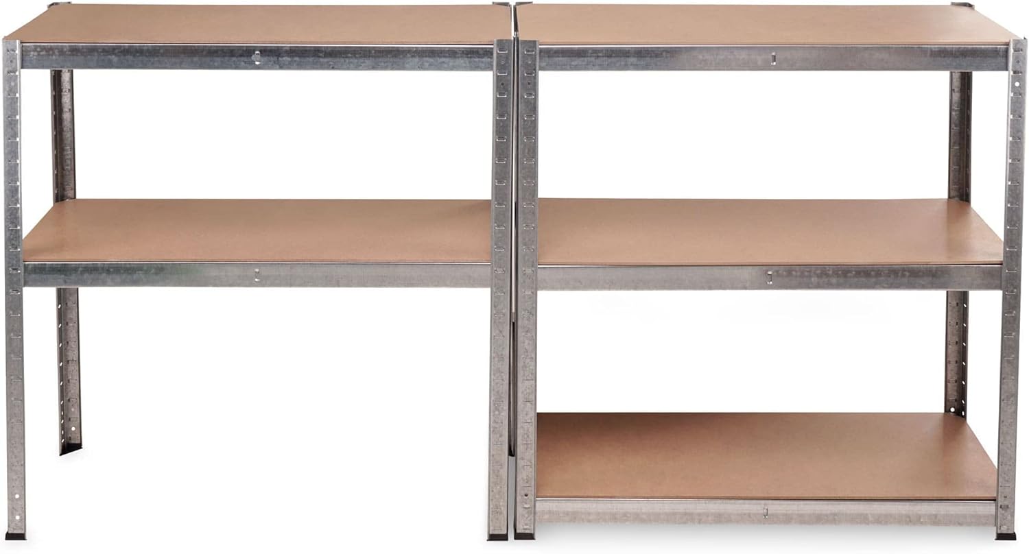 Direct Sale 5-Tier Boltless Steel Shelving From China Supplier Garage Metal Racks for Storage Stacking Racks & Shelves