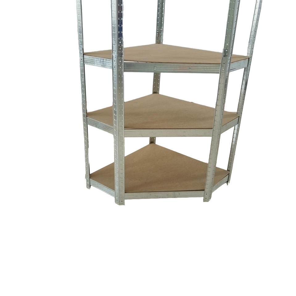 XINY Heavy-Duty 5-Layer Garage Storage Rack Adjustable Corner Shelving Unit for Stacking & Organization