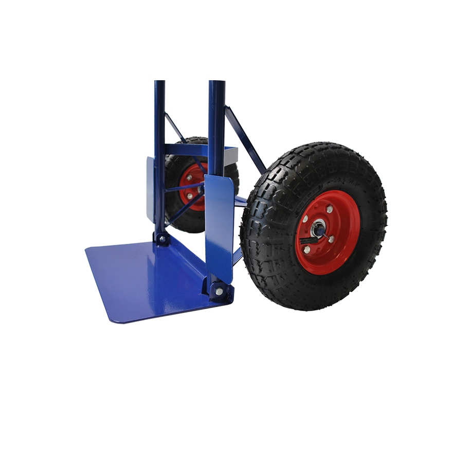 Factory Directly Sell Warehouse Small Platform Trolley Tc1830 Iron Blue Cargo Truck