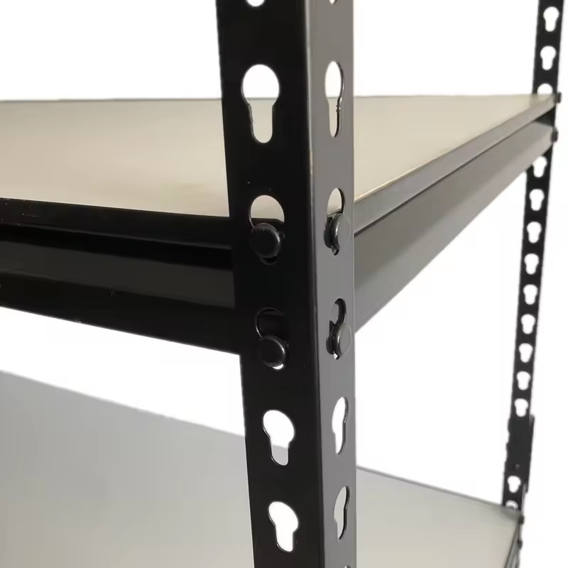 Heavy-Duty 5-Tier Garage Storage Shelves Adjustable Steel Metal Units for Pantry Storage