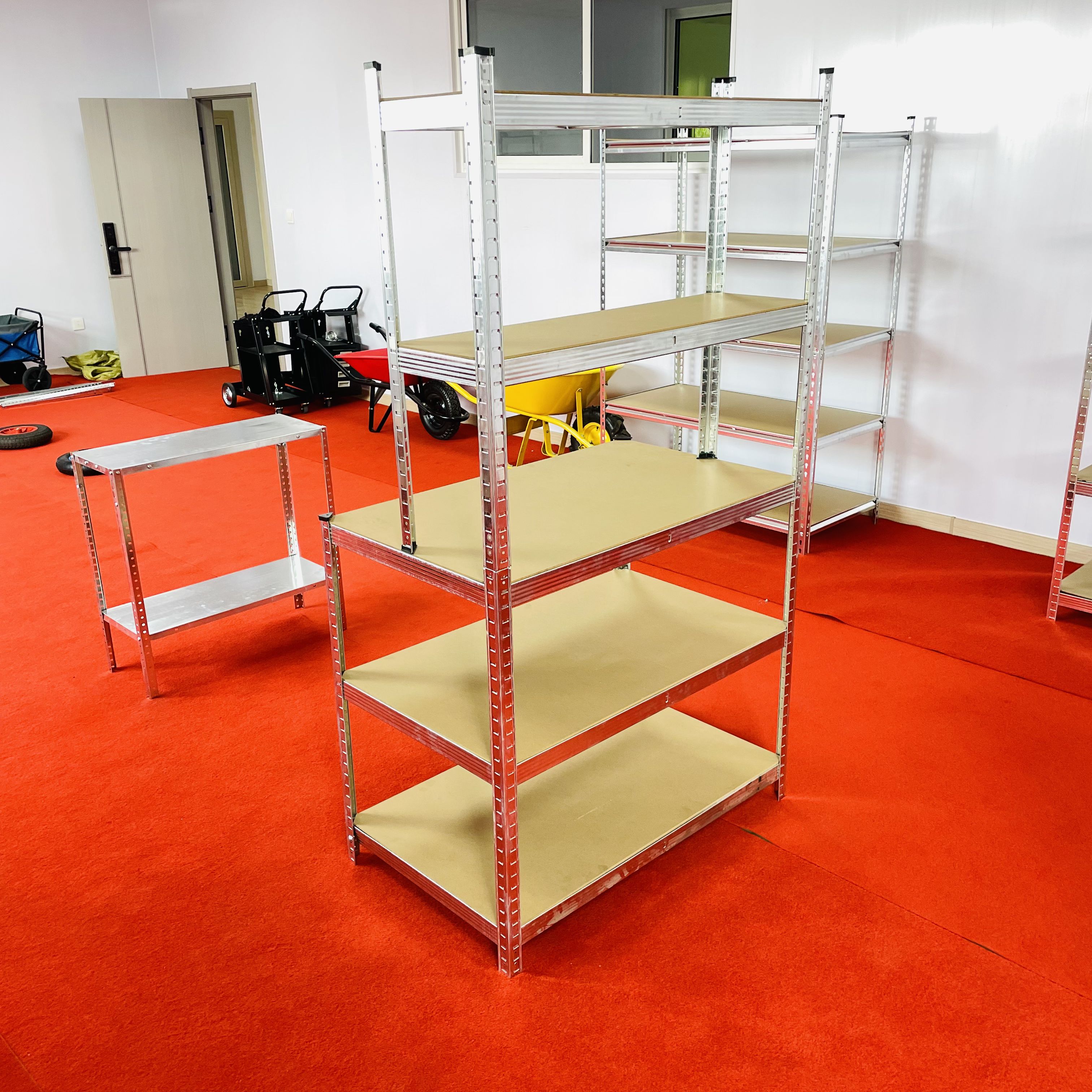 Customized Depth Selective Metal Pallet Rack Medium Duty Load-Bearing Shelf for Supermarket  Wholesale