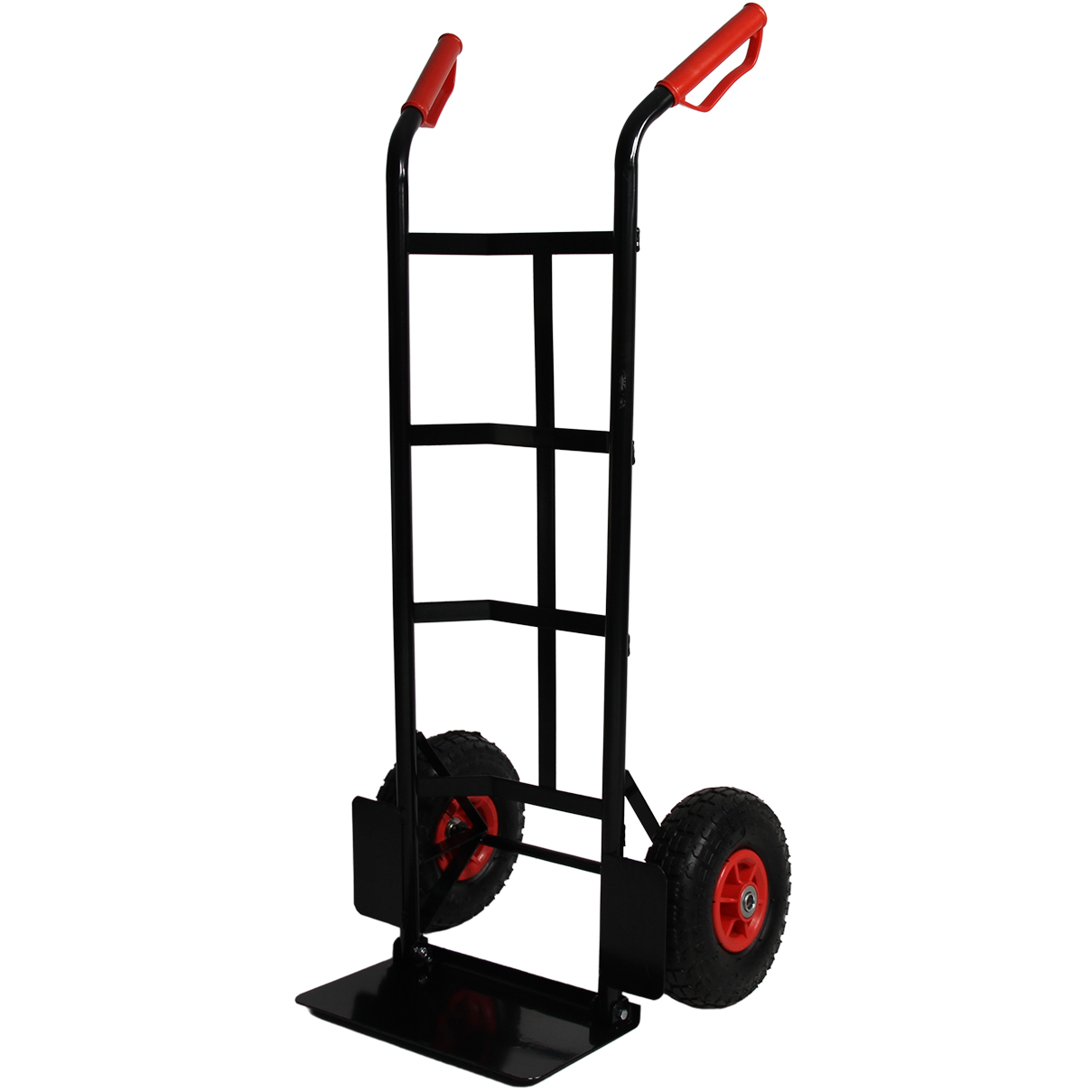 High Quality OEM TC1830 Industrial Metal Platform Small Trolley 2 Wheels Blue Cargo Truck 200kg Capacity for Warehouse Use