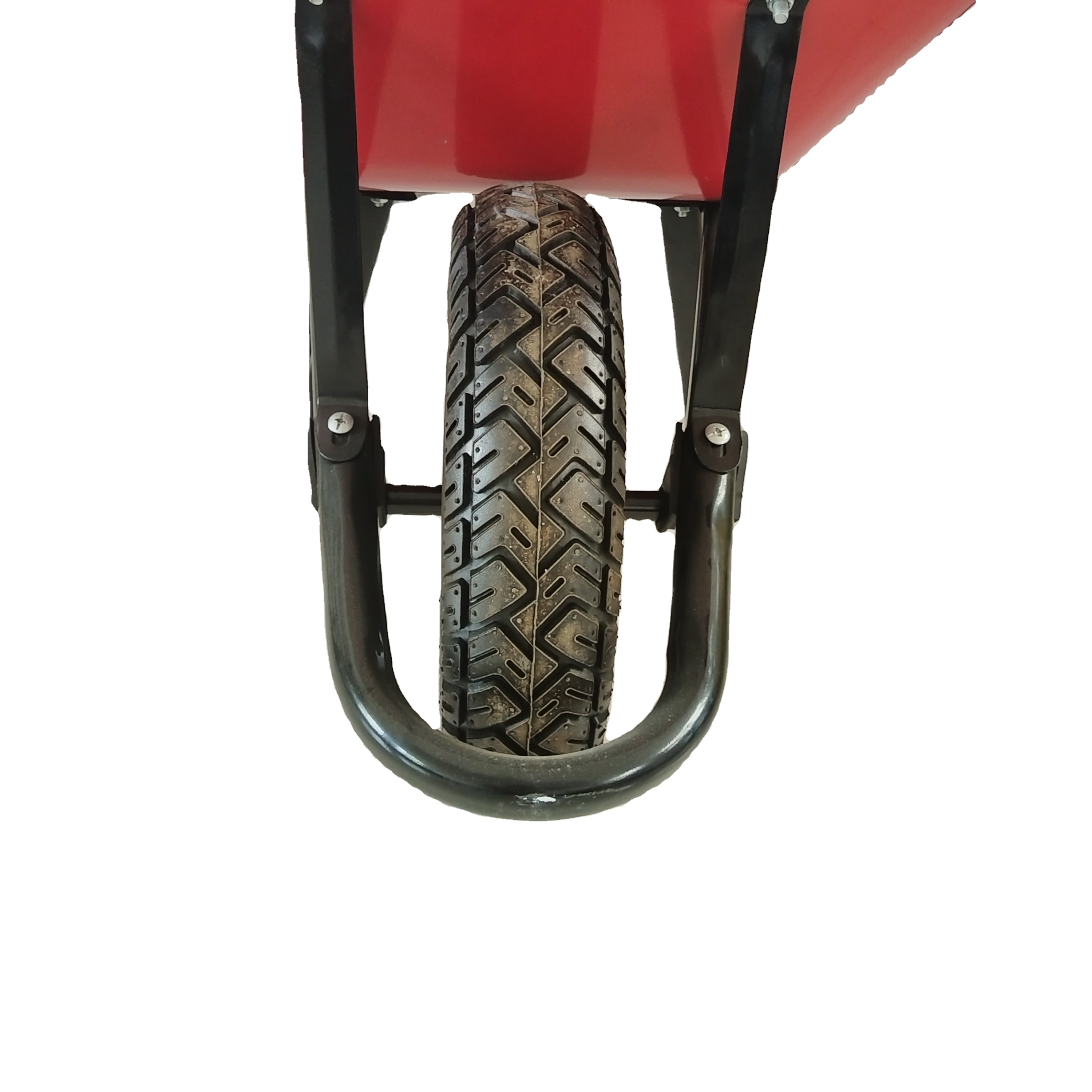Professional Manufacturer Rust-Resistant Durable Wheelbarrow Wb6414 Galvanized Iron Trolley