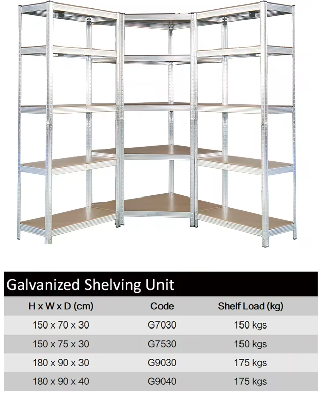 Heavy-Duty Boltless Assembling Steel Rivet Shelving Detail 1